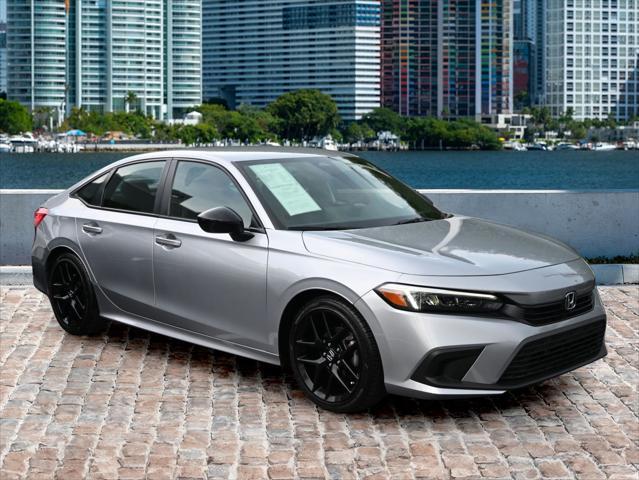 used 2022 Honda Civic car, priced at $21,000