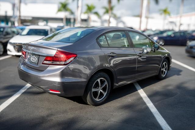 used 2015 Honda Civic car, priced at $14,500