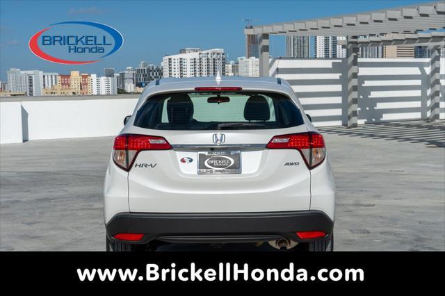 used 2021 Honda HR-V car, priced at $17,500