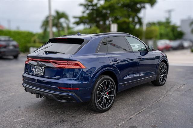 used 2021 Audi Q8 car, priced at $41,500