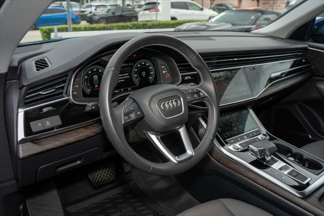 used 2021 Audi Q8 car, priced at $41,500