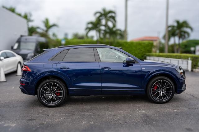 used 2021 Audi Q8 car, priced at $41,500