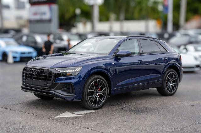 used 2021 Audi Q8 car, priced at $41,500