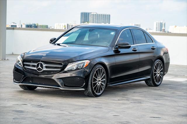 used 2018 Mercedes-Benz C-Class car, priced at $20,500