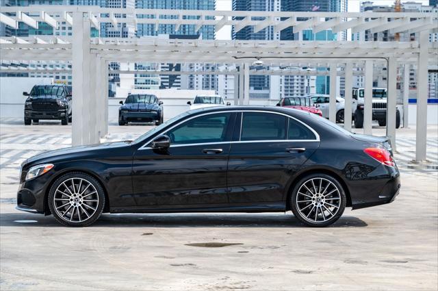 used 2018 Mercedes-Benz C-Class car, priced at $20,500