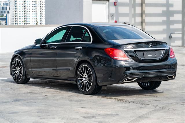 used 2018 Mercedes-Benz C-Class car, priced at $20,500