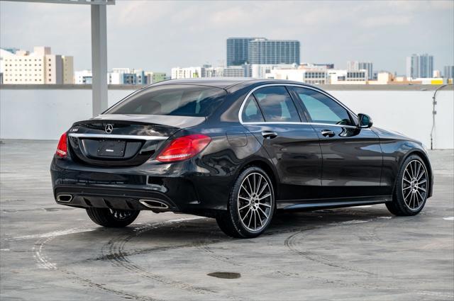 used 2018 Mercedes-Benz C-Class car, priced at $20,500