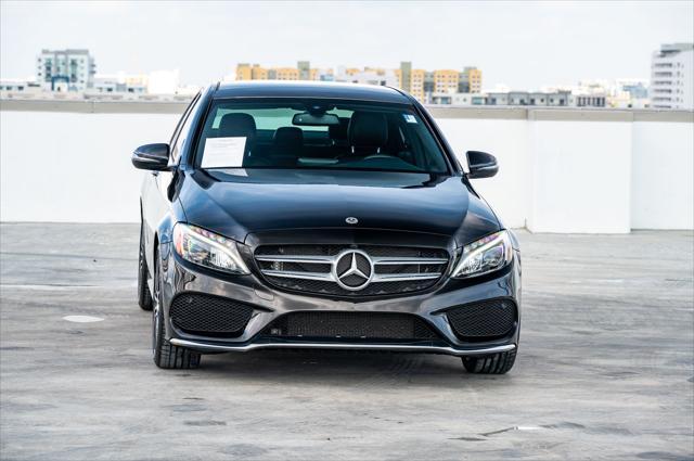 used 2018 Mercedes-Benz C-Class car, priced at $20,500