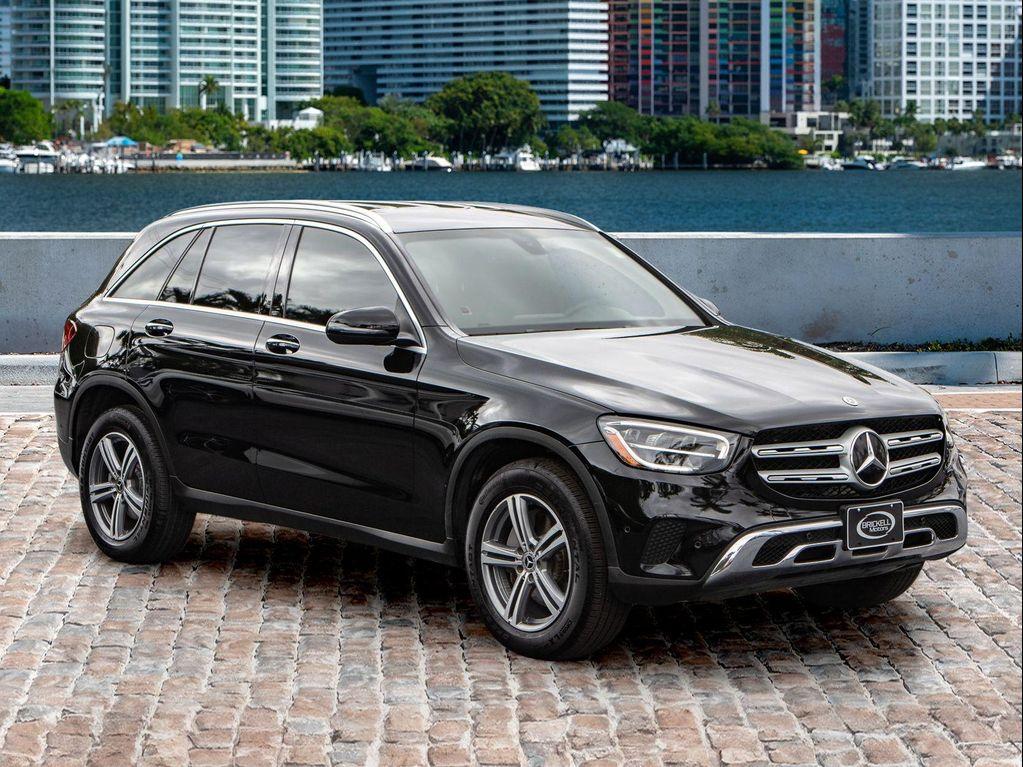 used 2021 Mercedes-Benz GLC 300 car, priced at $18,600