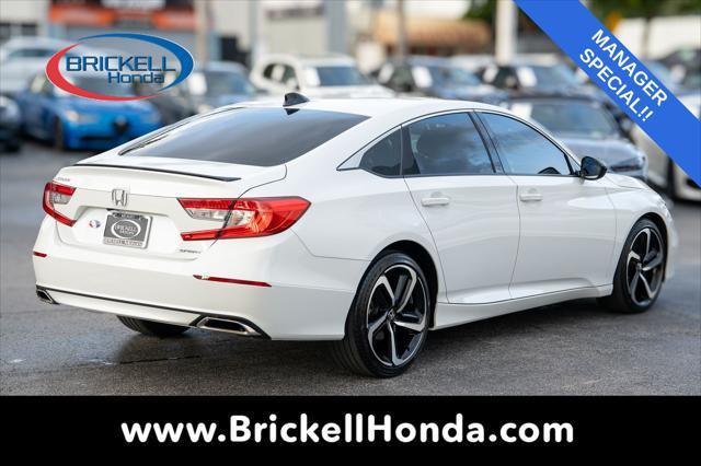 used 2022 Honda Accord car, priced at $22,500