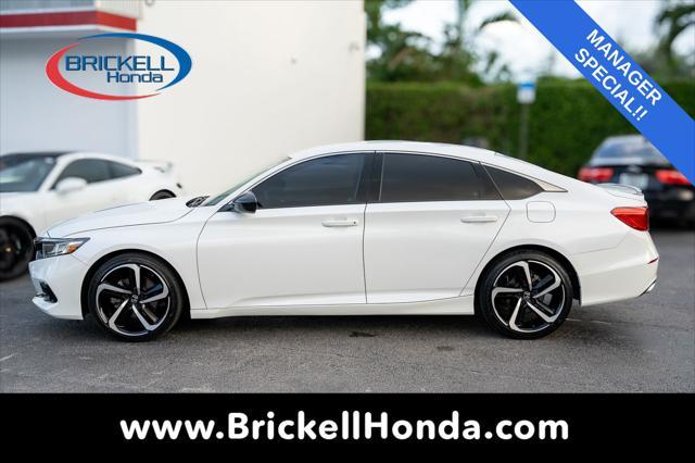 used 2022 Honda Accord car, priced at $22,500