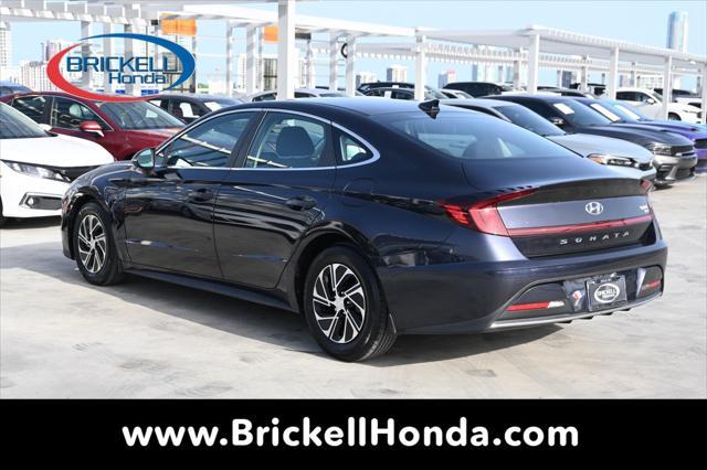 used 2022 Hyundai Sonata Hybrid car, priced at $20,500