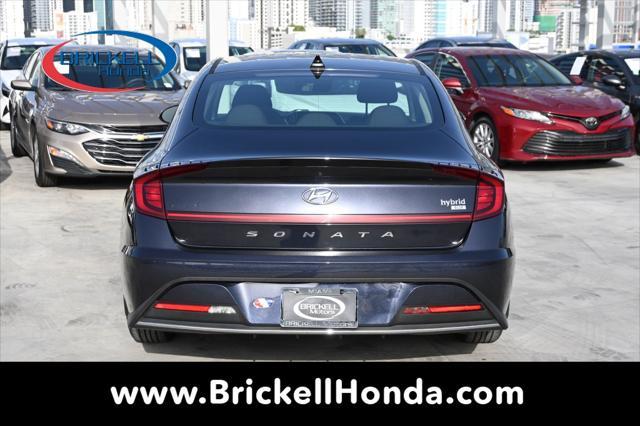 used 2022 Hyundai Sonata Hybrid car, priced at $20,500