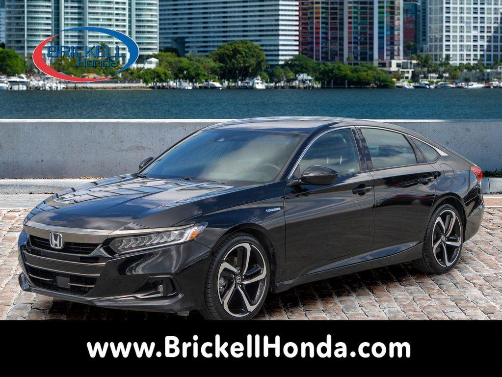 used 2022 Honda Accord Hybrid car, priced at $23,835