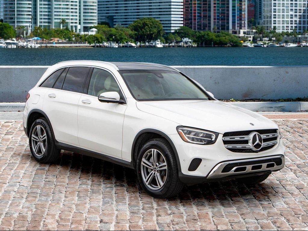 used 2021 Mercedes-Benz GLC 300 car, priced at $17,200