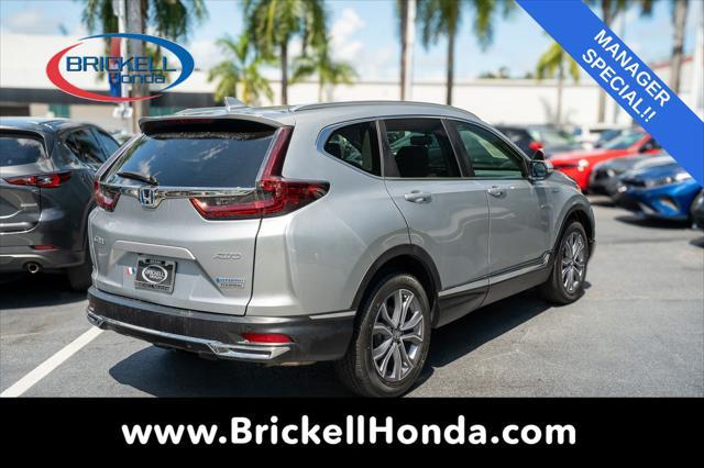 used 2021 Honda CR-V car, priced at $28,000