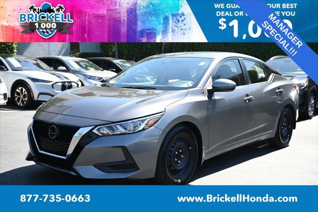 used 2021 Nissan Sentra car, priced at $15,643