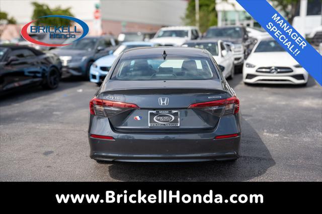 used 2023 Honda Civic car, priced at $24,500