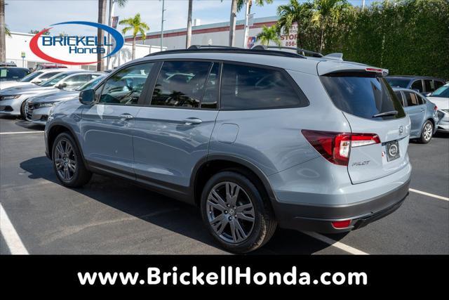 used 2022 Honda Pilot car, priced at $27,500