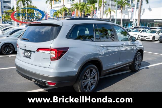 used 2022 Honda Pilot car, priced at $27,500