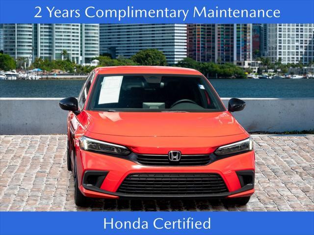 used 2022 Honda Civic car, priced at $21,000