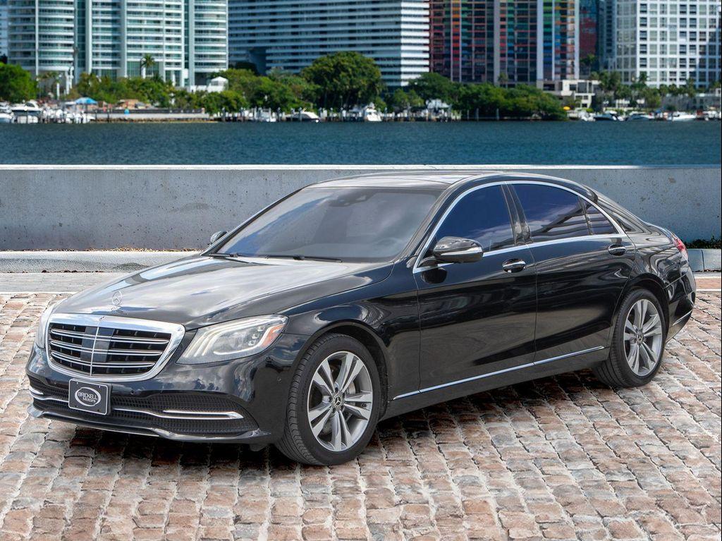 used 2018 Mercedes-Benz S-Class car, priced at $28,250