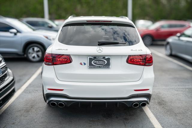 used 2021 Mercedes-Benz AMG GLC 43 car, priced at $40,500