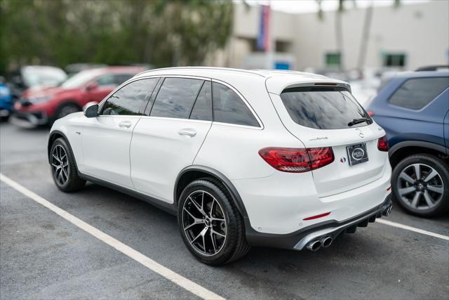 used 2021 Mercedes-Benz AMG GLC 43 car, priced at $40,500