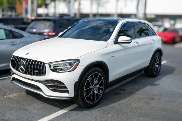 used 2021 Mercedes-Benz AMG GLC 43 car, priced at $40,500