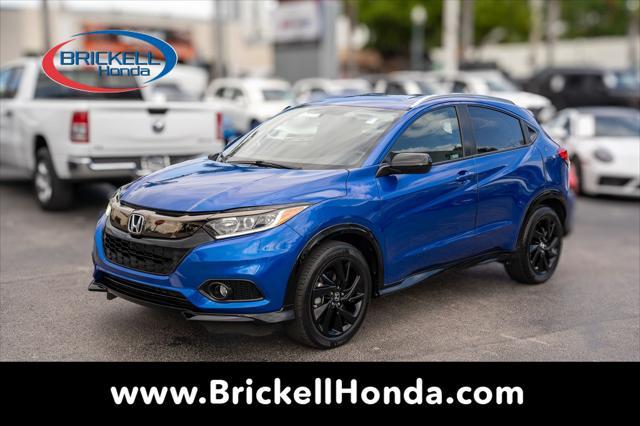 used 2022 Honda HR-V car, priced at $20,750