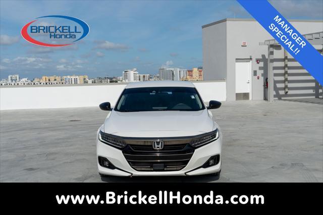 used 2021 Honda Accord car, priced at $20,900