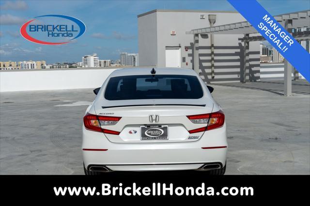 used 2021 Honda Accord car, priced at $20,900