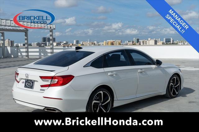 used 2021 Honda Accord car, priced at $20,900