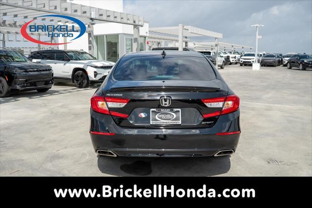 used 2021 Honda Accord car, priced at $21,000