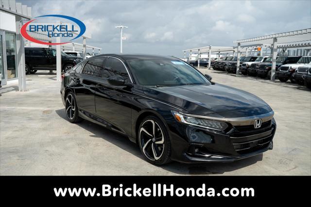 used 2021 Honda Accord car, priced at $21,000