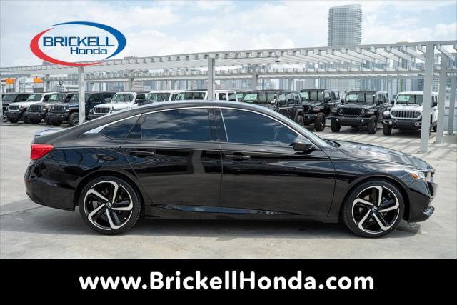 used 2021 Honda Accord car, priced at $21,000