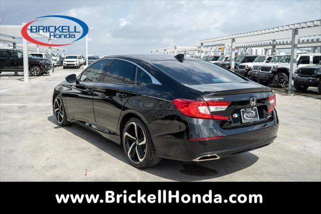 used 2021 Honda Accord car, priced at $21,000