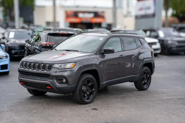 used 2024 Jeep Compass car, priced at $25,500