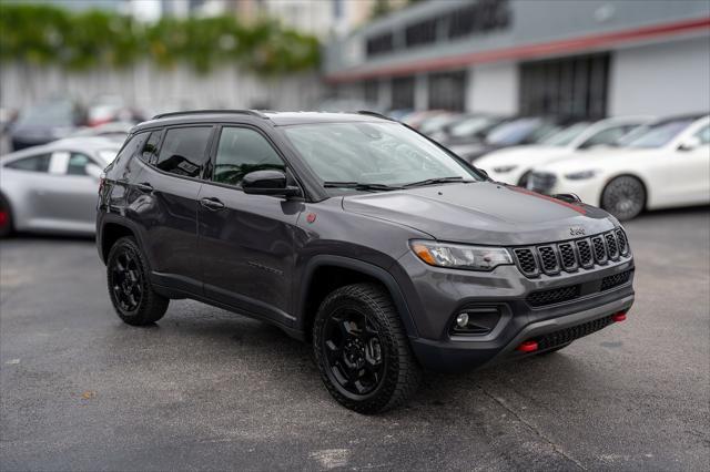 used 2024 Jeep Compass car, priced at $25,500