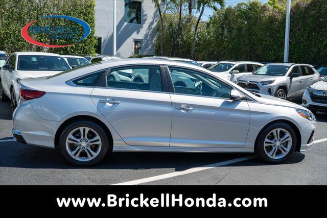 used 2019 Hyundai Sonata car, priced at $15,000