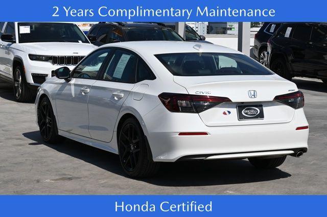 used 2025 Honda Civic car, priced at $24,500