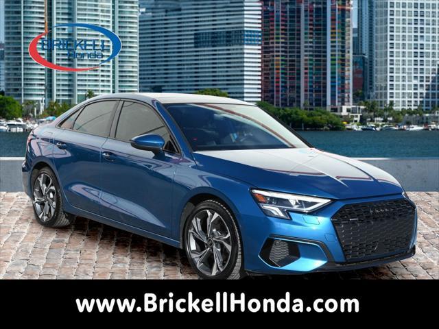 used 2022 Audi A3 car, priced at $25,890