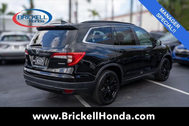 used 2022 Honda Pilot car, priced at $29,900