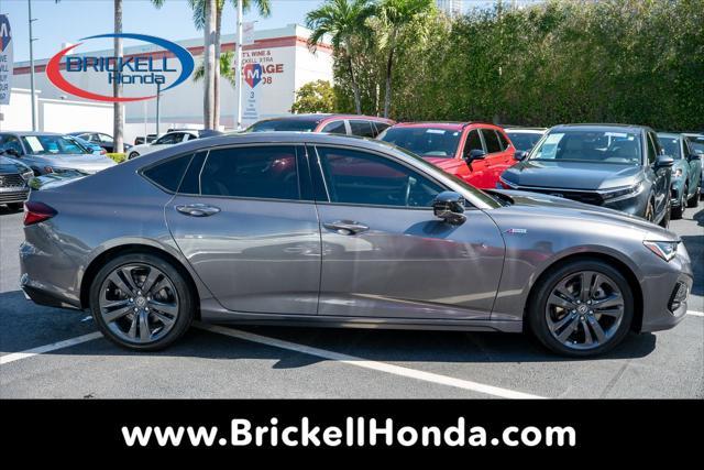 used 2023 Acura TLX car, priced at $34,890