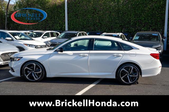 used 2021 Honda Accord car, priced at $21,900