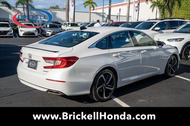 used 2021 Honda Accord car, priced at $21,900