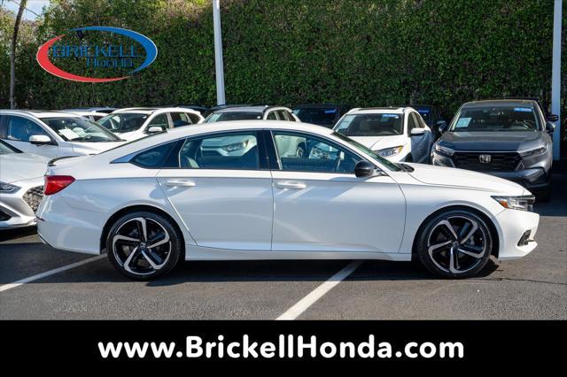 used 2021 Honda Accord car, priced at $21,900