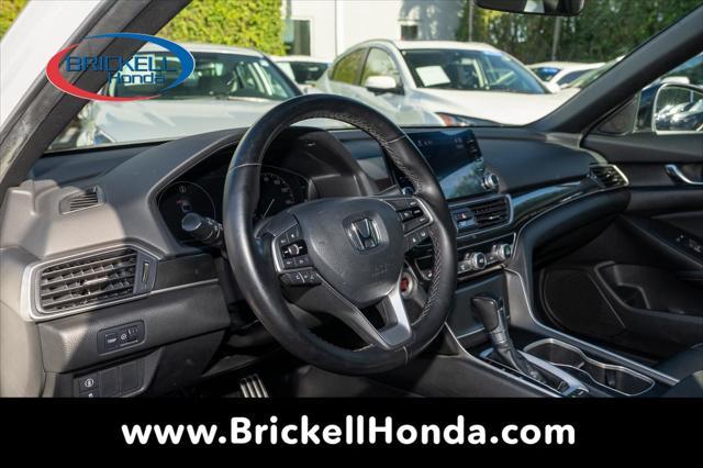 used 2021 Honda Accord car, priced at $21,900