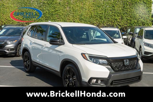 used 2021 Honda Passport car, priced at $25,000