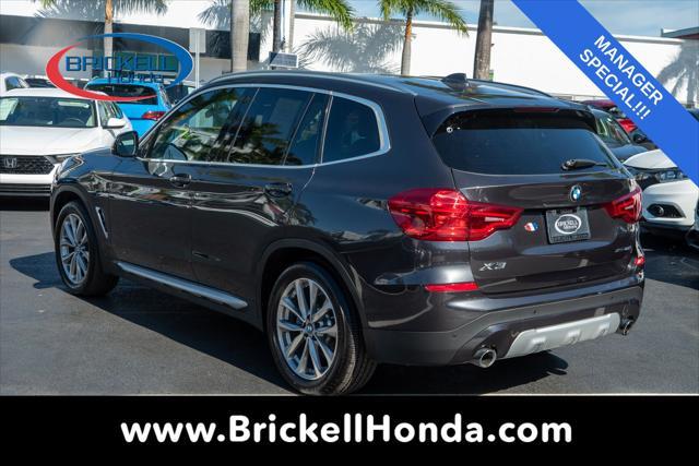 used 2019 BMW X3 car, priced at $20,790